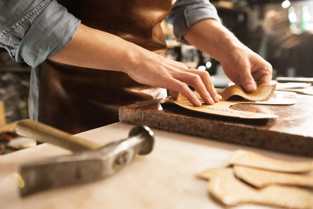 Derby mit Spiegel nach Leistenkopie