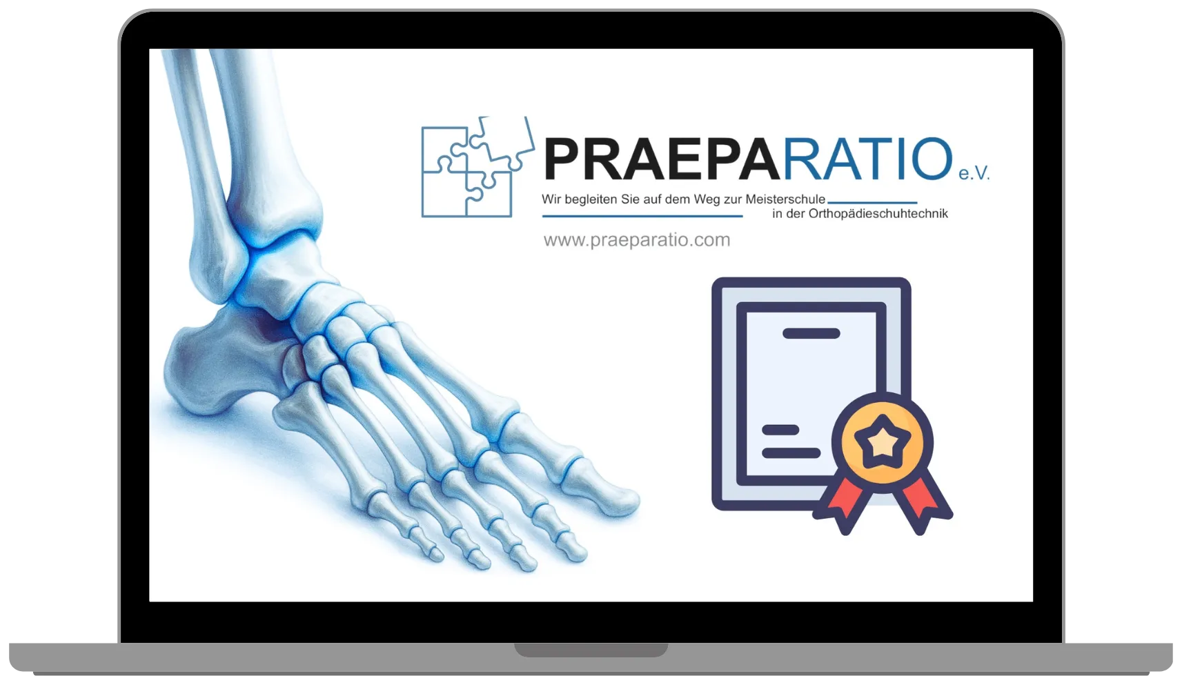E-Learning & Training für die Orthopädieschuhtechnik